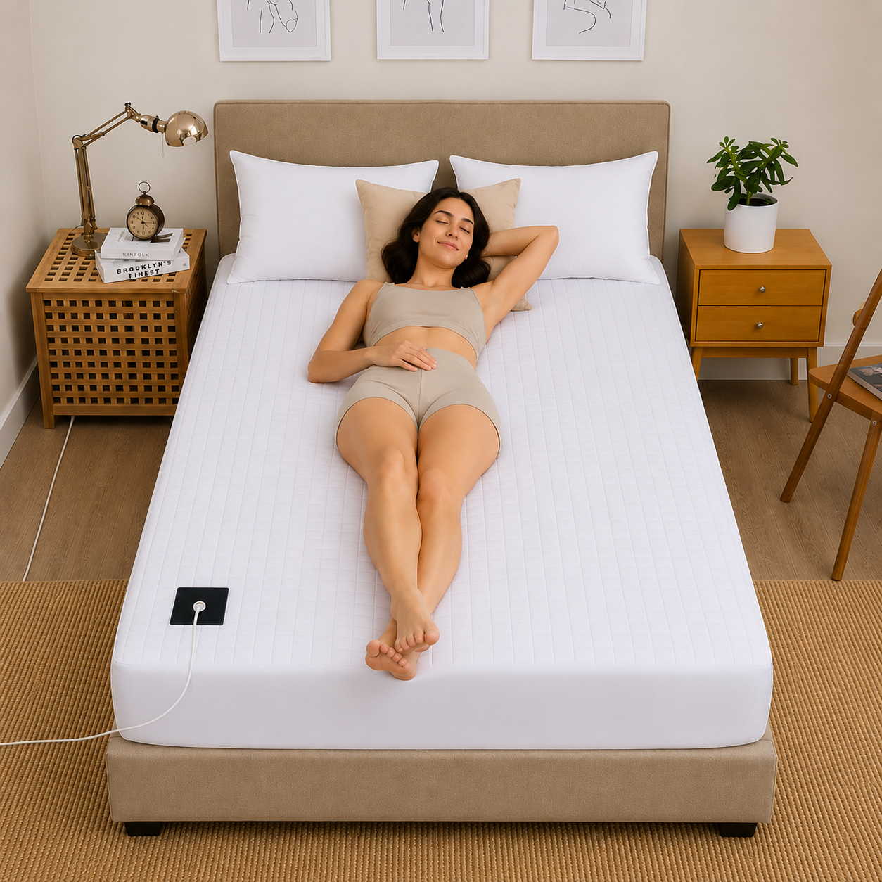 Grounding Bed Sheet Full Coverage