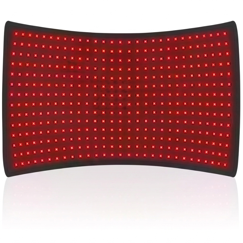 Red Light therapy Pad , small size in a white background